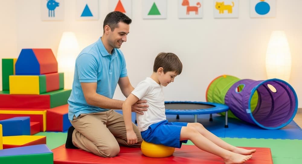 العلاج الطبيعي للأطفال